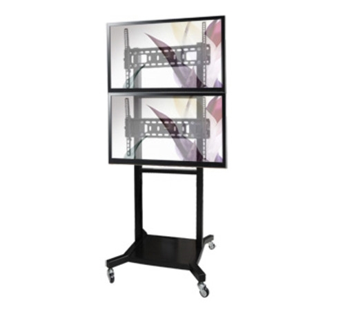 [Sale][Dual Vertical Monitor movable stand SHTS-550SH2 (40\