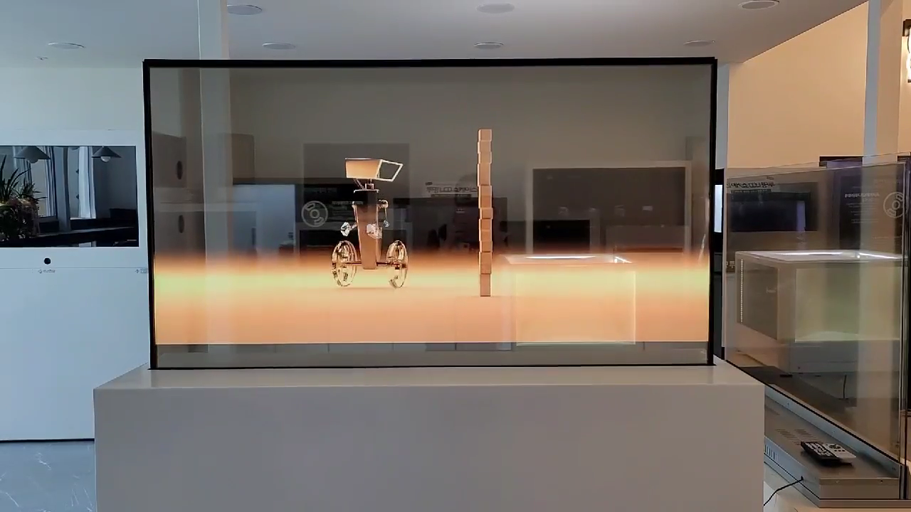 [2022.06] Transparent display / Transparent OLED installation case