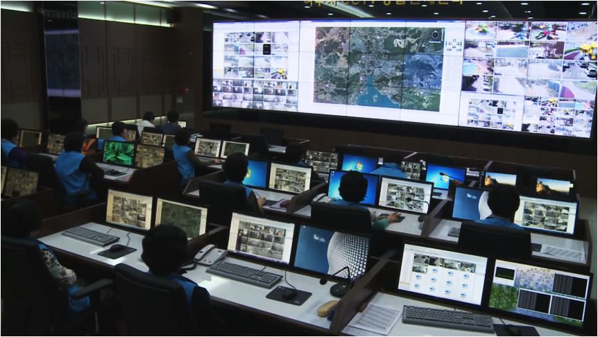 [2019.04] Yeosu City Hall CCTV Comprehensive Situation Room, Control Center 